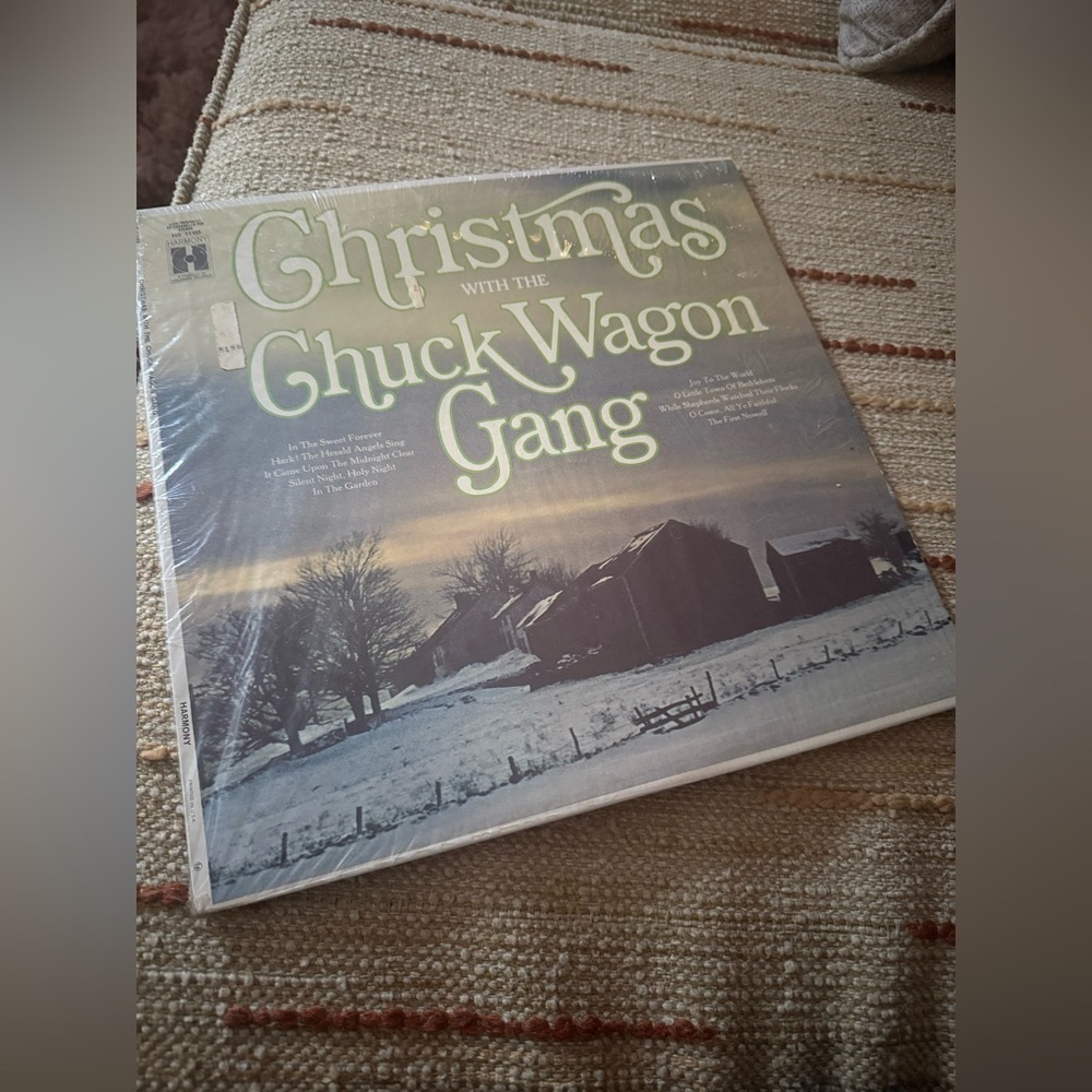 ❤️Christmas with the Chuck Wagon Gang 33 rpm record - Picture 2 of 5